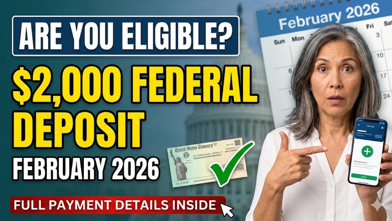 Are You Eligible for the $2,000 Federal Deposit in February 2026? Full Payment Details Inside