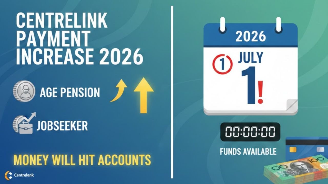 Centrelink Payment Increase 2026: When Age Pension and JobSeeker Money Will Hit Accounts
