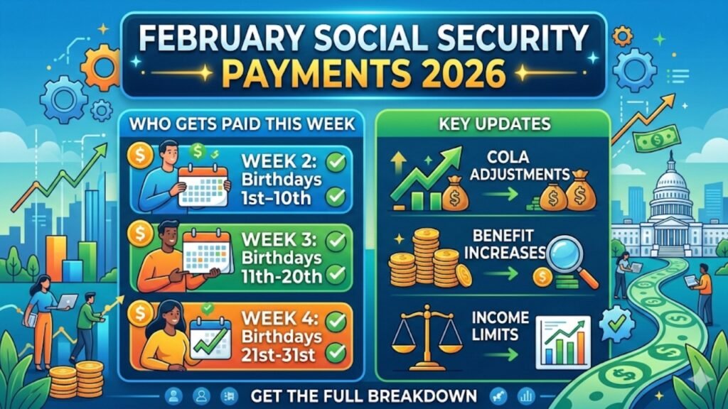 February Social Security Payments 2026: Who Gets Paid This Week and Key Updates