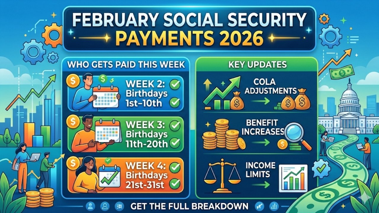 February Social Security Payments 2026: Who Gets Paid This Week and Key Updates