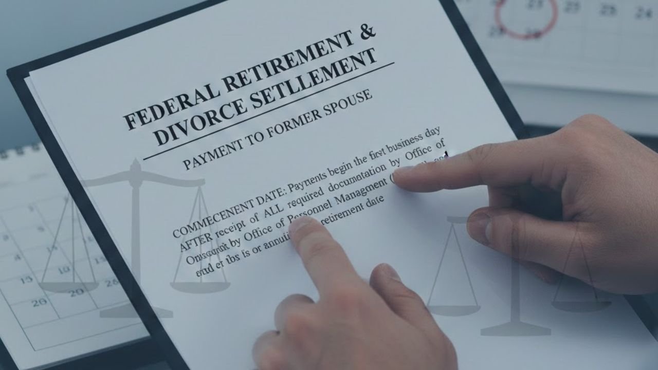 Federal Retirement After Divorce: When Is a Former Spouse Paid?