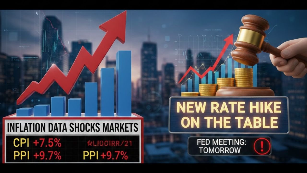 Inflation Data Shocks Markets, Puts New Rate Hike on the Table