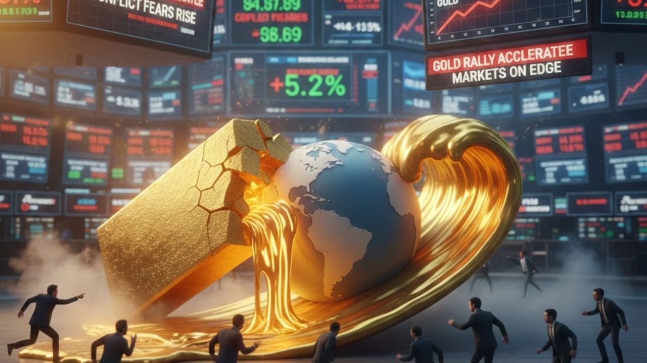Markets on Edge: Gold Rally Accelerates as Conflict Fears Rise