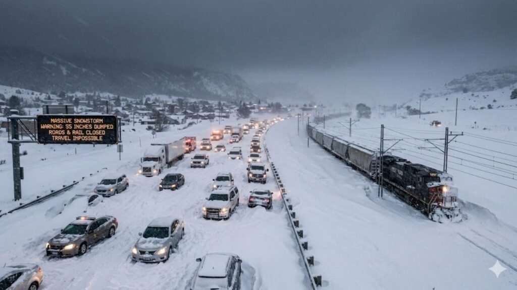 Massive Snowstorm Could Dump 55 Inches, Overwhelming Roads and Rail Lines