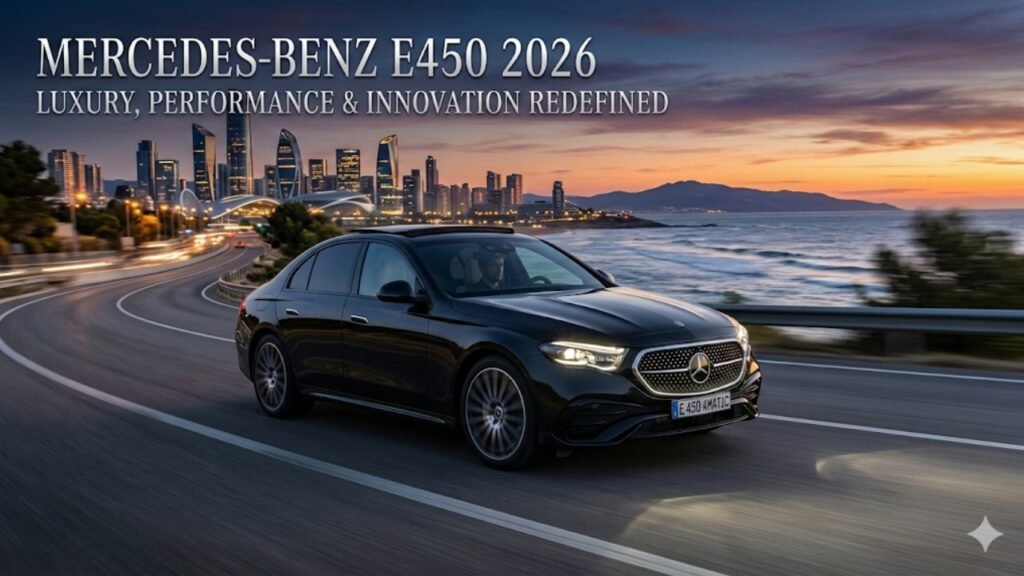 Mercedes-Benz E450 2026: Luxury, Performance & Innovation Redefined