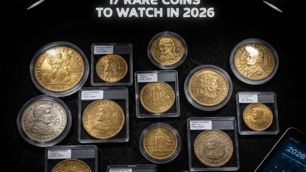Million-Dollar Treasures: 17 Rare Coins to Watch in 2026