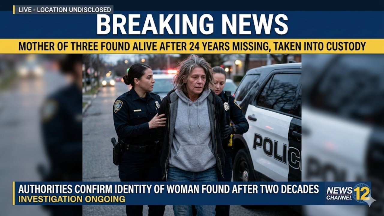 Mother of Three Found Alive After 24 Years Missing Taken Into Police Custody