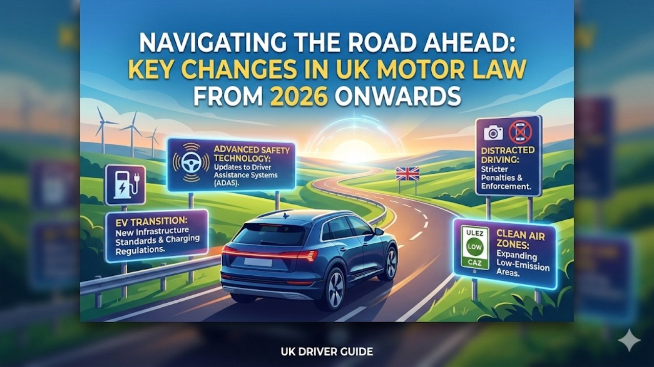 Navigating the Road Ahead: Key Changes in UK Motor Law from 2026 Onwards