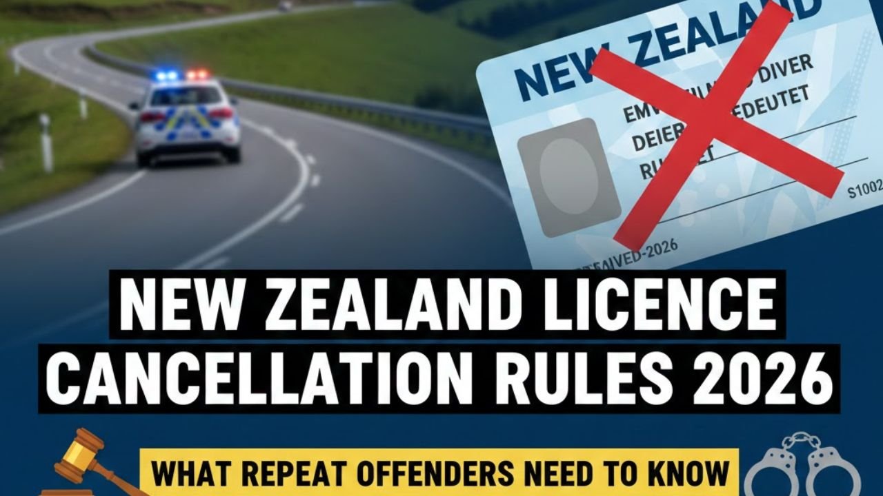 New Zealand Licence Cancellation Rules 2026: What Repeat Offenders Need to Know
