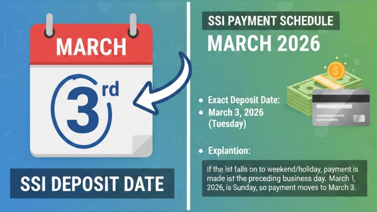 SSI Payment Schedule for March 2026: Exact Deposit Date Explained