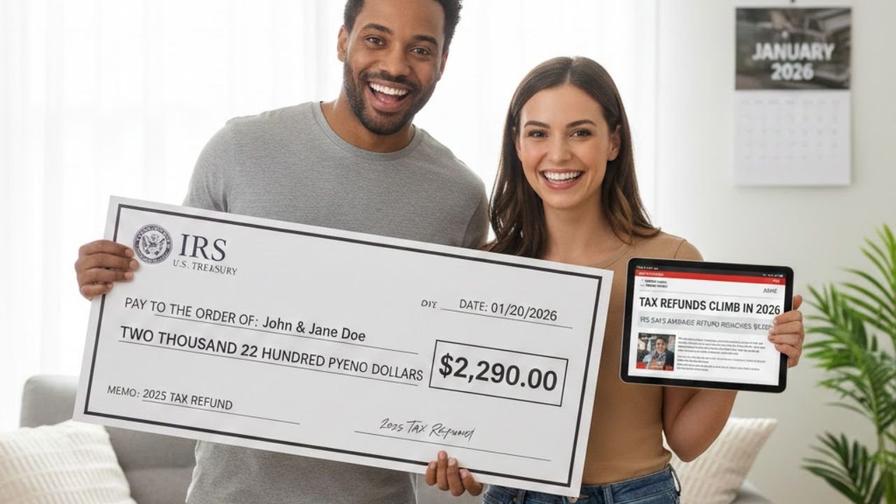 Tax Refunds Climb in 2026 — IRS Says Average Refund Reaches $2,290